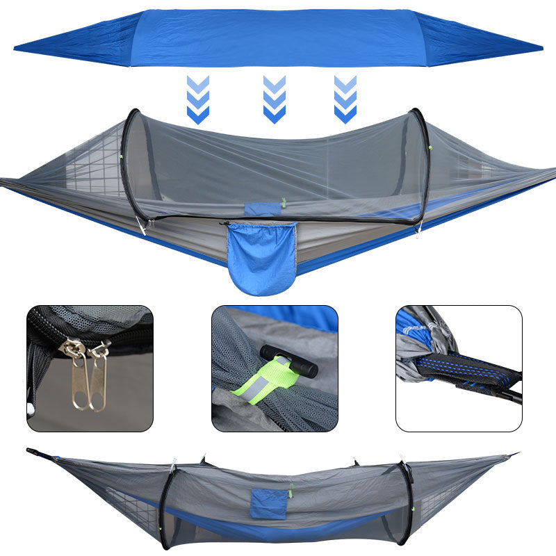 Outdoor Mosquito-Proof Portable Swing Outdoor Hammock Sunshade Wholesale290*140cm