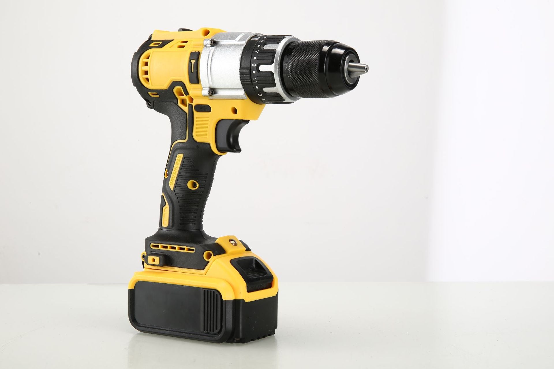 Multifunctional lithium battery tool two-piece set21V Brushless Angle Grinder Rechargeable Electric Impact Hand Drill