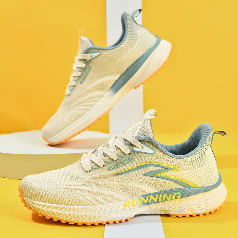 New Jogging Carbon Plate Running Shoes Men Women Couples Breathable Lightweight Marathon Training Outdoor Casual Sports Shoes