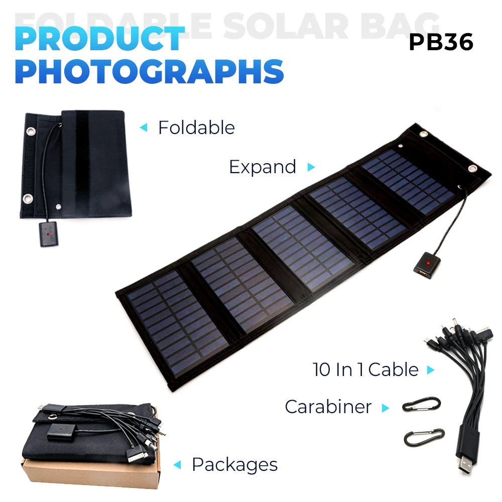 Factory Direct Hot-Selling Solar Foldable Bag Mini Small Portable Charging Board