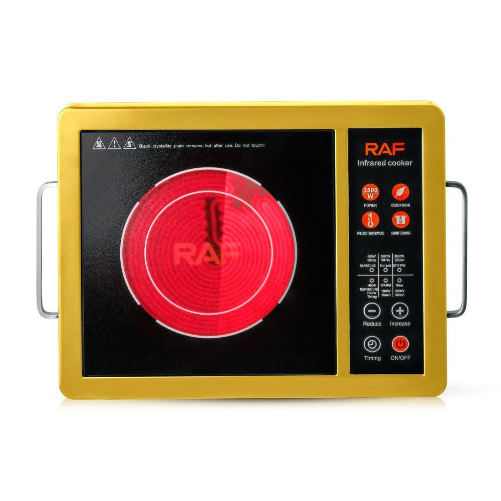 RAF European-style High-power Intelligent Electric Ceramic Stove for Home Use Multifunctional Stir-fry Energy-saving Induction Cooker