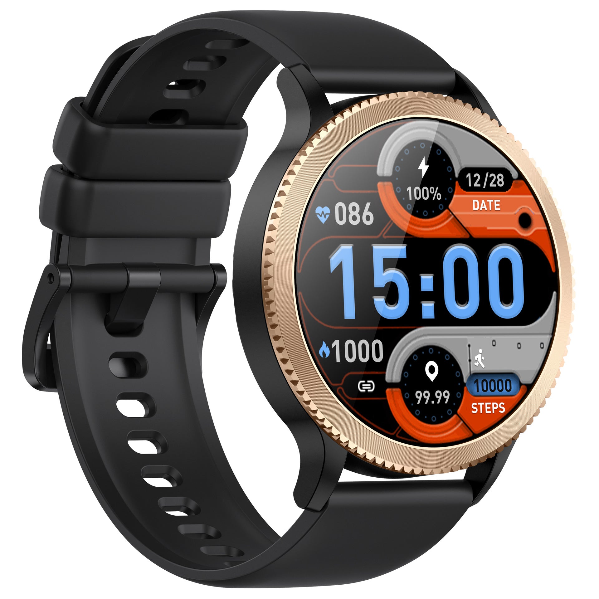 T01Smart Watch1.39inch Bluetooth call, heart rate monitor, step counter, sleep monitoring, message notifications, exercise