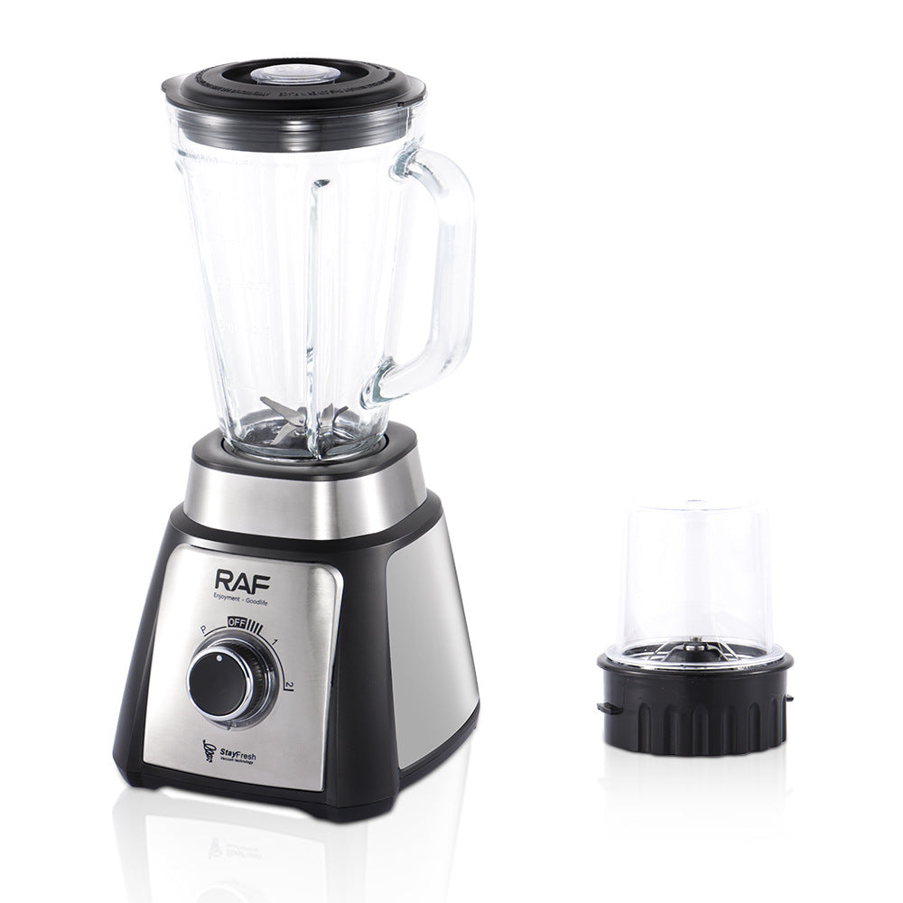 RAF European Standard Blender Plastic Cup Commercial Smoothie Cooking Machine Household Soy Milk Fruit Juicer R .2890