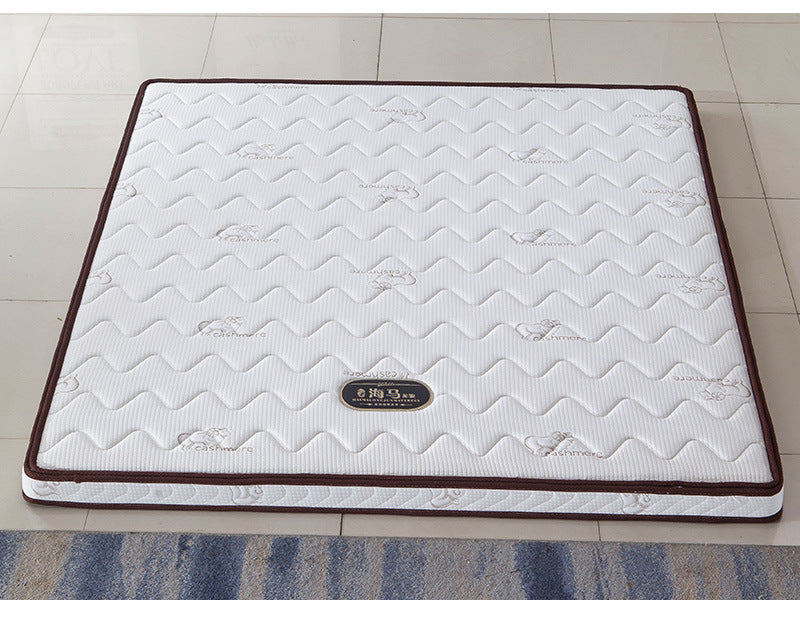 Manufacturer Direct Supply Mountain Palm Mattress Cashmere Fully Eco-friendly1.8m1.5m Spring Mattress for Hotel Spine Care and Health