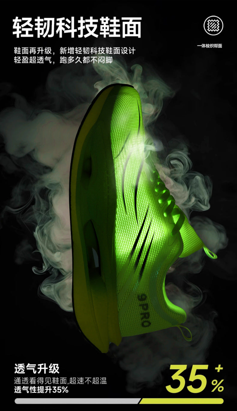 Red Rabbit9PRO Carbon Plate Running Shoes for Men and Women, Racing Mesh Breathable Running Shoes, Fashionable Versatile Shock Absorption Sports Shoes