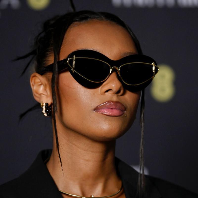 New European and American Fashion Cat Eye Sunglasses for Women Driving, Same Style as Internet Celebrities Y2K Trendy Small Frame Sunglasses sunglas