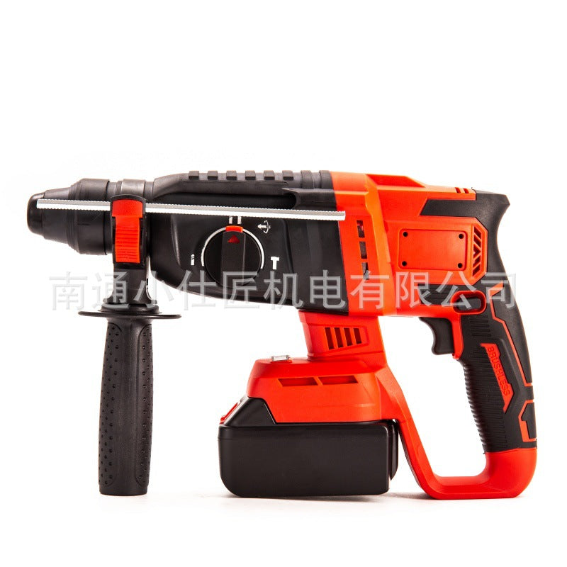 High-Power Multi-Function Cordless Rechargeable Lithium Battery Tool Cross-Border Foreign Trade Industrial Grade Concrete Impact Hammer