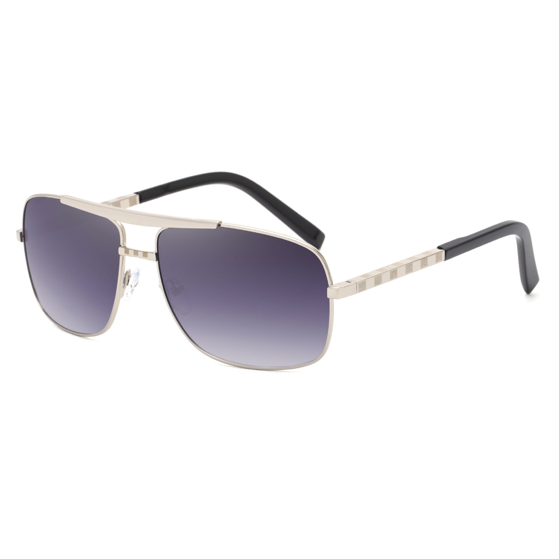 New style sunglasses for men ATTITUDE Vintage Square Frame Slingshot Sunglasses Trendy Men Street Style Fashion shades