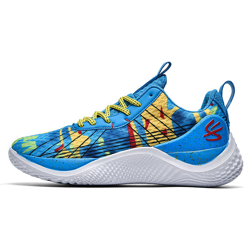 2025Spring and Summer New Basketball Shoes for Men and Women, Breathable Low-top Sports Shoes for Big Kids, Teenagers, and Students, Practical Training Sneakers