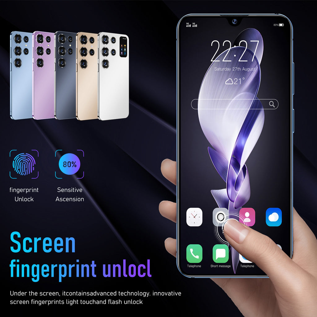 Hot selling product S26 Ultra Android Smart Large Screen Phone16+1T Factory Direct Sales Mobile Phones