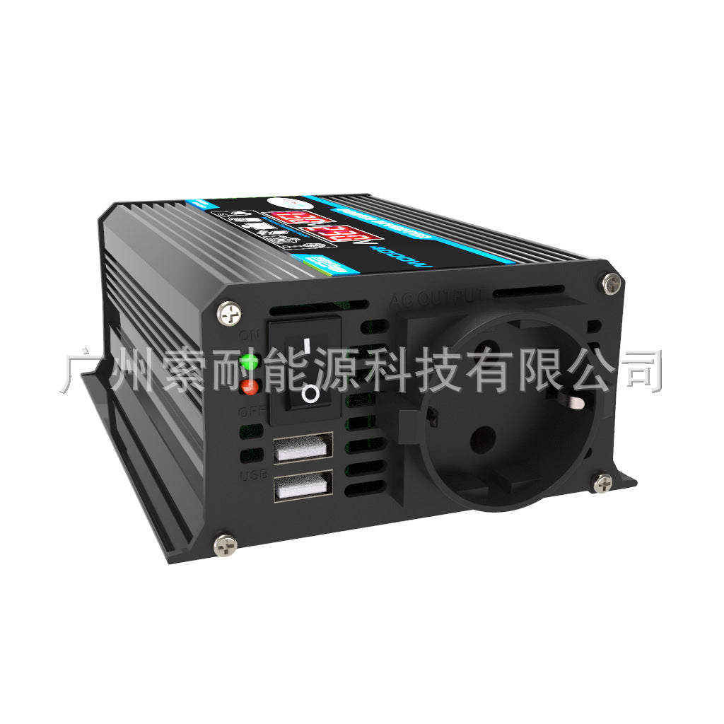 Tang Dynasty Second Generation Car Inverter300W 12V Turn110V 220V Voltage Display Export inverter