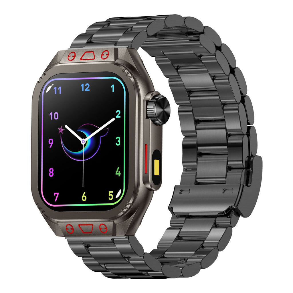 ZW10 Max Smart Watch Bluetooth Call True Heart Rate Step Sleep Monitor Flashlight Outdoor Three-Proof Sports