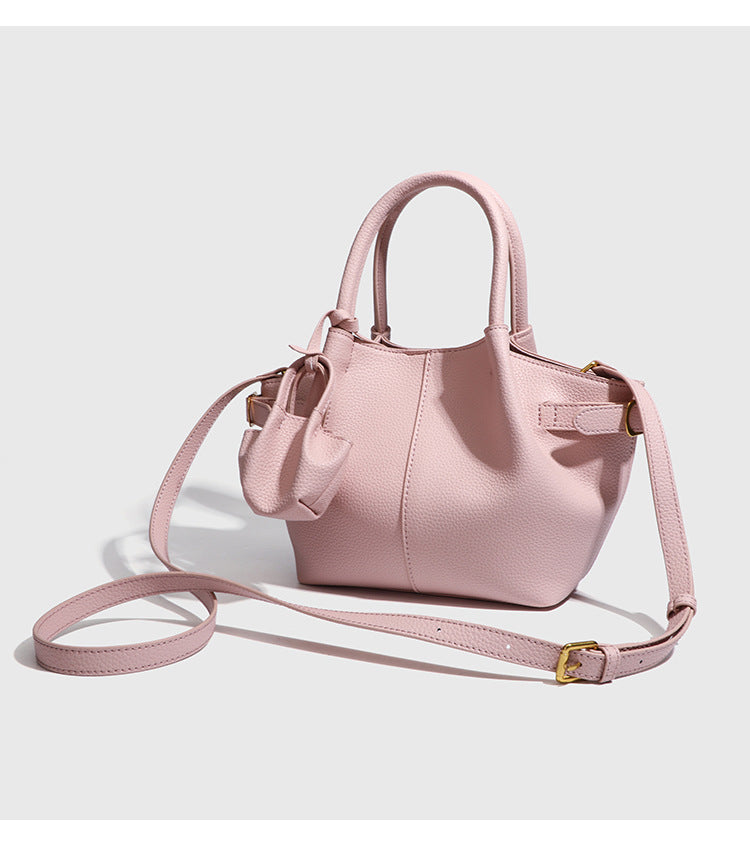 European and American Style Dumpling Handbag Fashion Women's Bag Single Shoulder Bag Versatile Stylish Crossbody Bag Large Capacity High-end Feel
