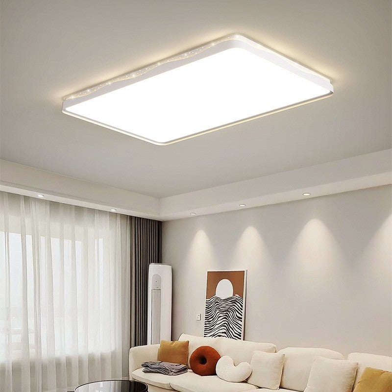 New Nordic Style Living Room Lamp for Home Use, Elegant led Ceiling Lamp Iron Art Room Lamp Creative Simple Bedroom Lamp Round Shape