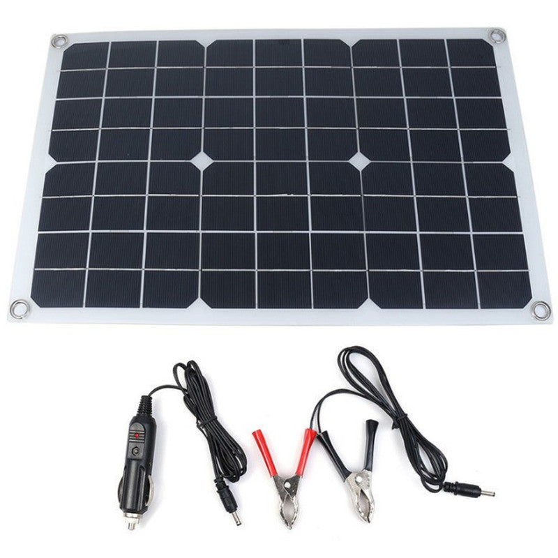 Outdoor Solar Panel20W Monocrystalline Solar Panel High Power Flexible Solar Panel