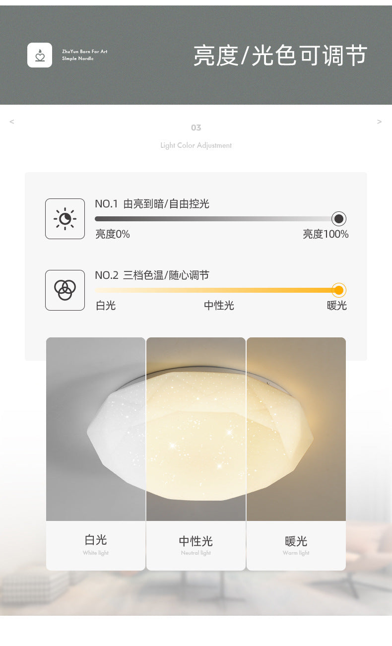 led Ceiling Light Modern Minimalist Living Room Light Round Bedroom Dining Room Light Balcony Corridor Lighting Engineering Ceiling Light