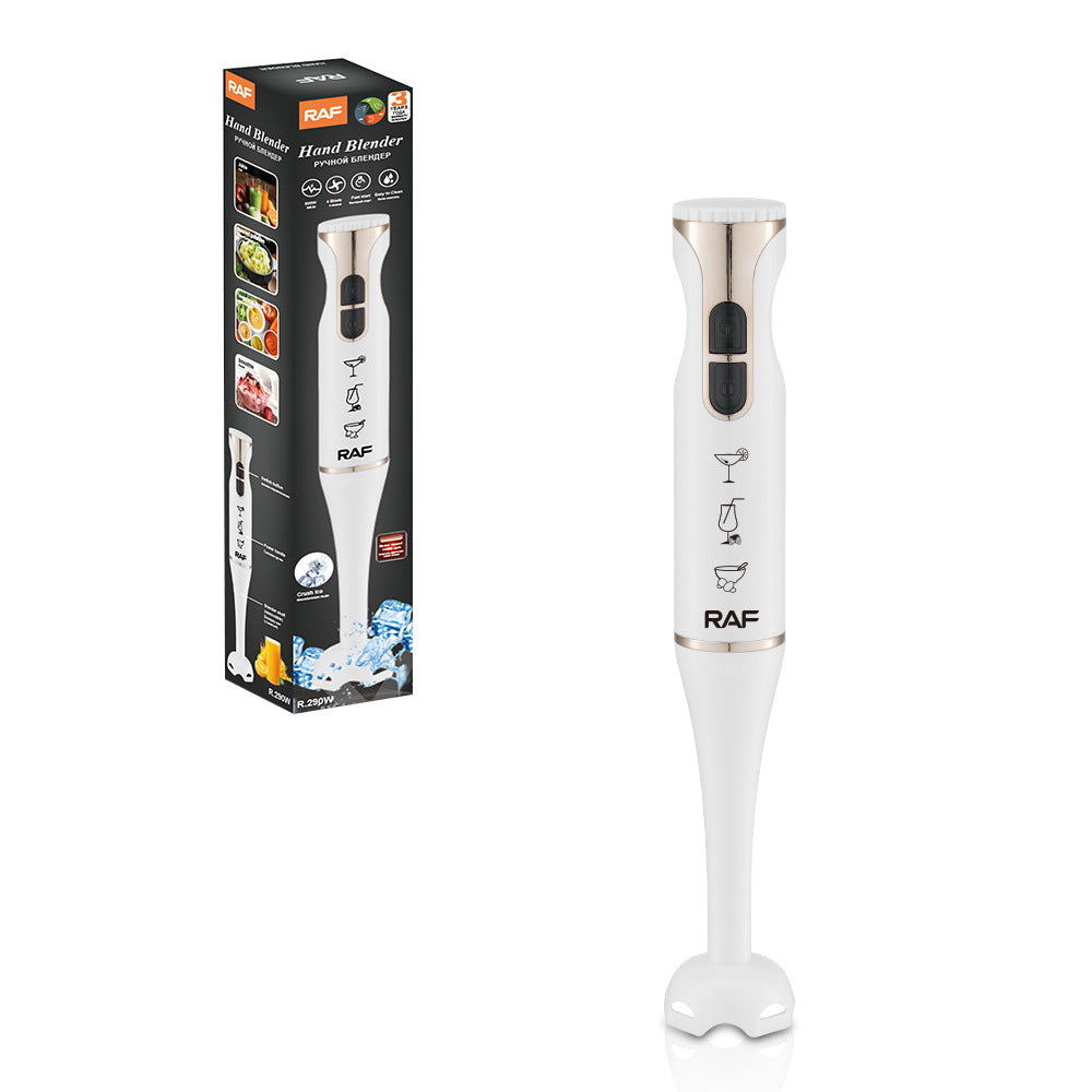 RAF EU Standard Portable Household Food Blender Handheld Electric Stainless Steel Cooking Stick Mixer290