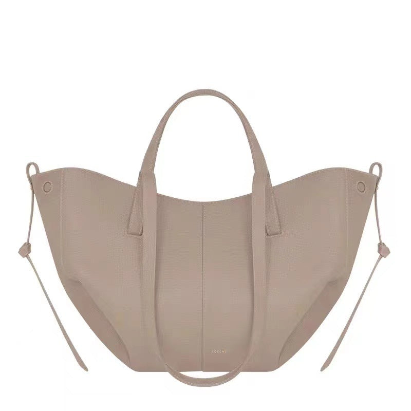 Trendy European and American Style Pleated Mother-Daughter Bag for Women with Wings, Tote Bag, Laptop Bag, Handbag, Shoulder Bag, Crossbody Bag, Underarm Bag