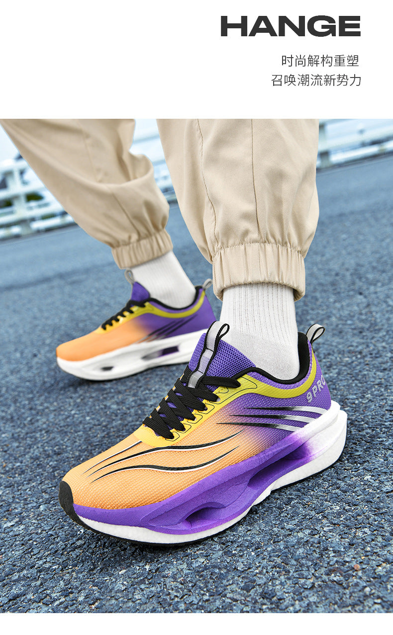 Red Rabbit9PRO Carbon Plate Running Shoes for Men and Women, Racing Mesh Breathable Running Shoes, Fashionable Versatile Shock Absorption Sports Shoes