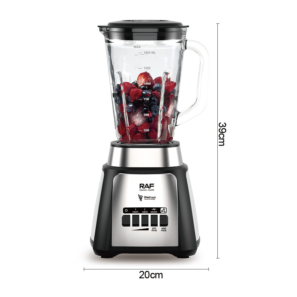 RAF Smoothies1.5L Cytoderm breaking machine Electric Soy Milk Maker Blender Coffee Grinder Household Juice Processor Meat Grinder