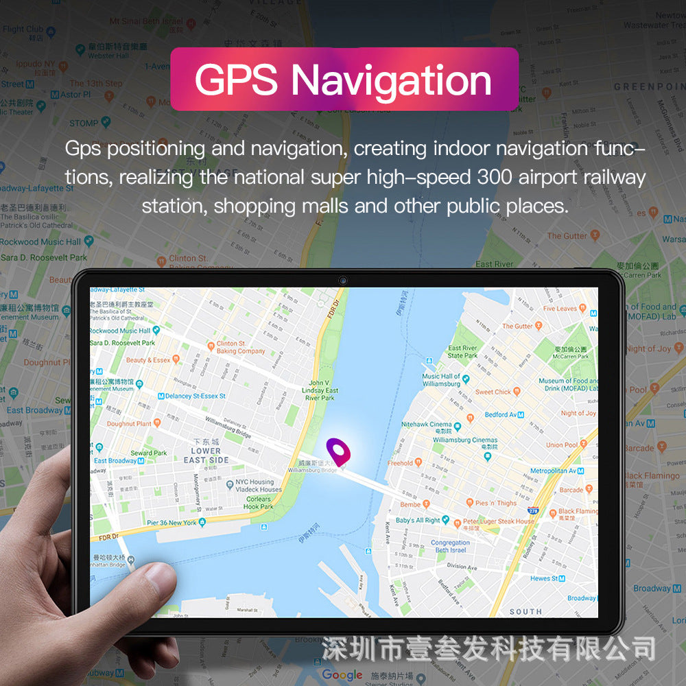 Factory Direct Sales 10.1inch Android HD tablet computer e-commerce eight-core GPS Bluetooth Dual SIM4G Pass