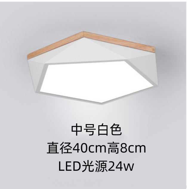 Nordic Bedroom Lamp Simple Modern Creative Macaron led Ceiling lamp for master bedroom, children's lamp, bedroom lamp