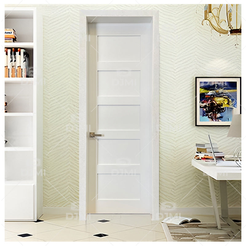 China Style Victorian Shaker Door 4 Panel Shaker Internal Door Internal Primed Flat Victorian Shaker 4 Panel Door