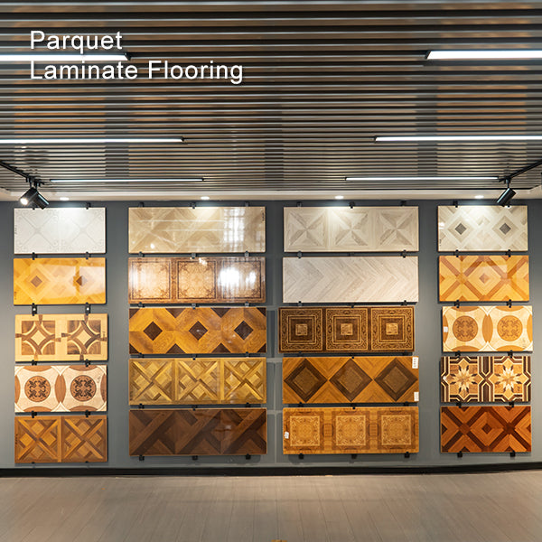 Hdf Light Grey Dark Brown Laminate Flooring