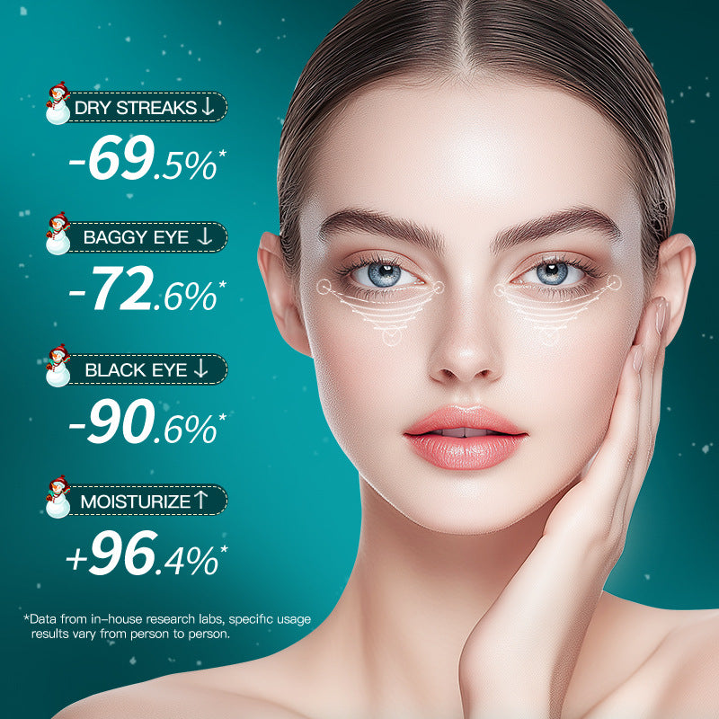 Christmas Blueberry Collagen Eye Mask SADOER Moisturizing Eye Mask Cross-Border Wholesale