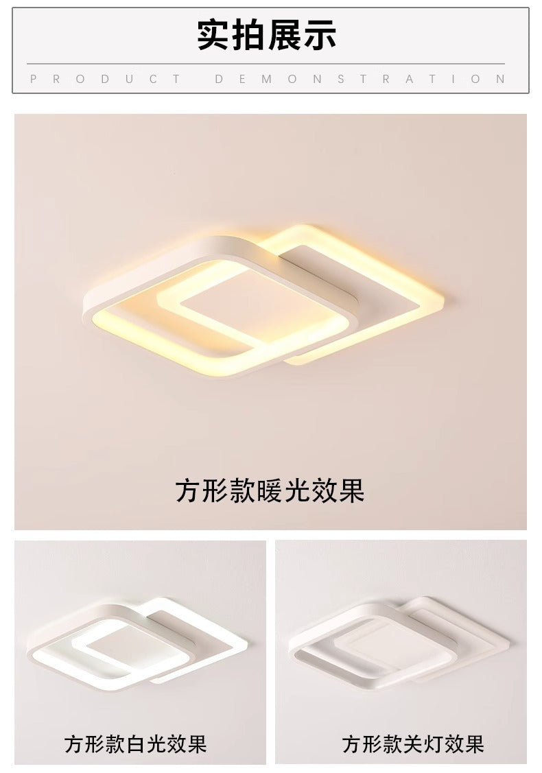 Creative aisle light corridor light, simple and modern led Ceiling Light Square Cloakroom Surface Mounted Recessed Entryway Stair Light