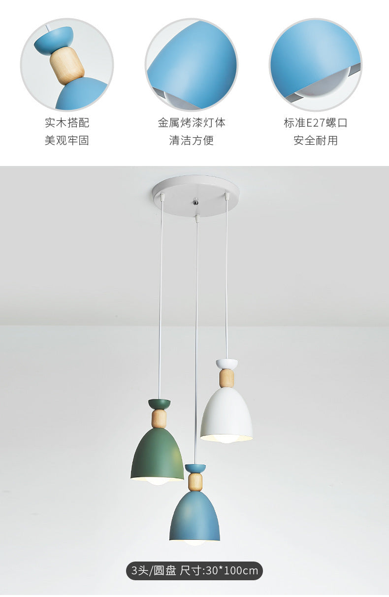Zhongshan Restaurant Pendant Light Modern Simple Elegant Internet Celebrity Lighting Creative Personality Dining Room Bar Table Nordic Pendant Light