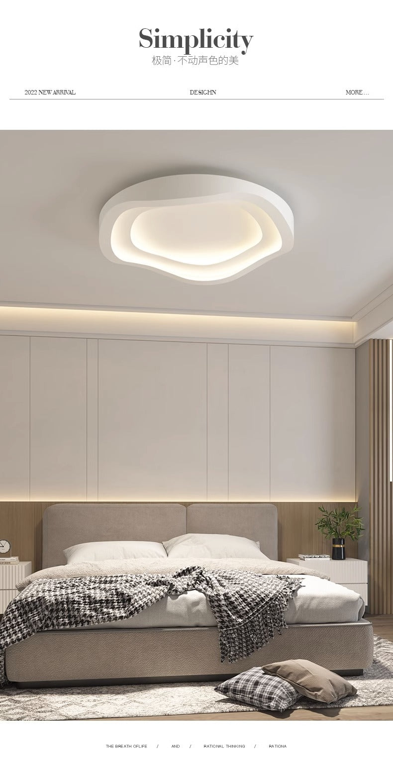 Lamp in the living room LED Creative Internet Celebrity New Style Lighting Modern Minimalist Bedroom Lamp2025Full Spectrum Eye Protection Ceiling Light