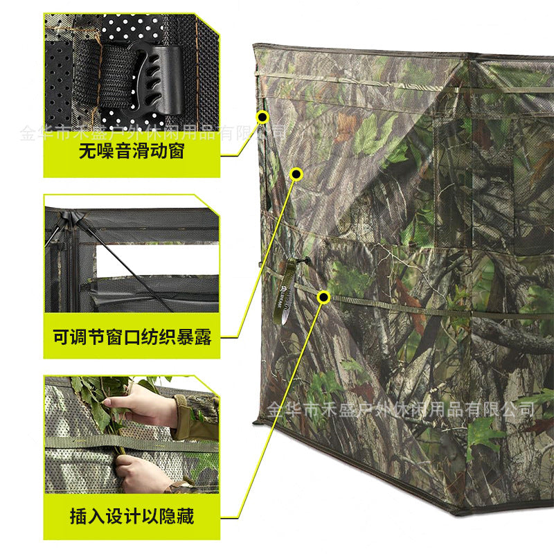 Turkey Deer Quick Open Hunting3Sheet Type Bunker Lightweight Silent Concealment Outdoor Camouflage