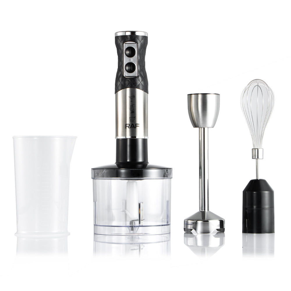 RAF EU Standard Portable Handheld Electric Stainless Steel Cooking Stick Stirrer Household Food Mixer3008