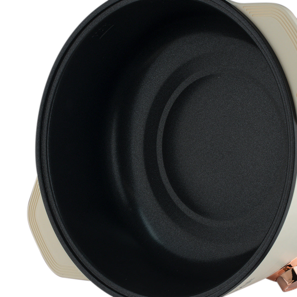 RAF European Standard Multifunctional Electric Cooker Household Electric Frying Pan Non-stick Pan Electric Cooker Steamer5L+7L