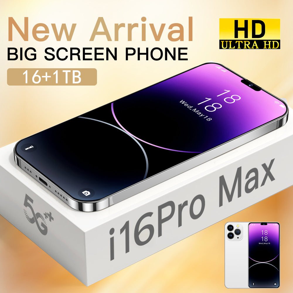 Hot-selling Low Price I16 Pro Max Mobile Phone16+1T Android6.8Inch AliExpress Hot Sale
