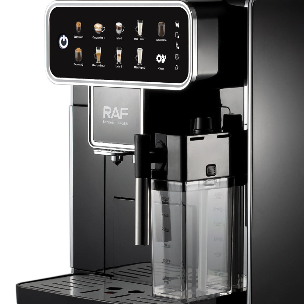 RAF European Standard Pump Pressure Coffee Machine Household Small Semi-Automatic Italian Coffee Machine Steam Milk Frother