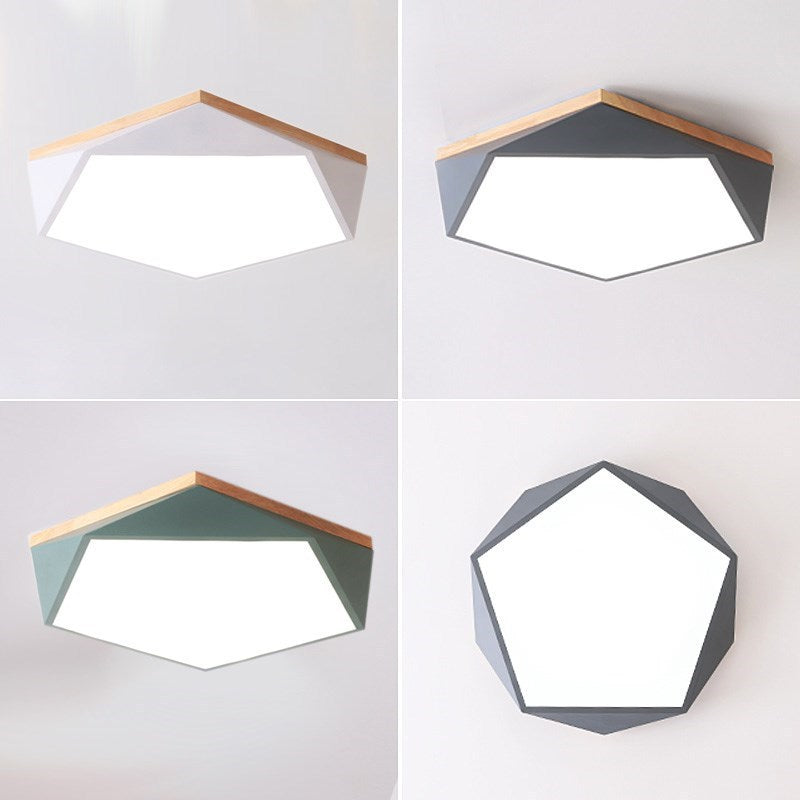 Nordic Bedroom Lamp Simple Modern Creative Macaron led Ceiling lamp for master bedroom, children's lamp, bedroom lamp