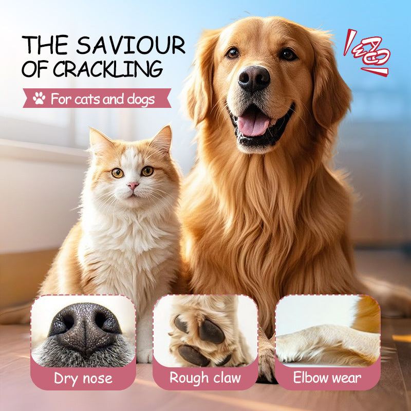 Pet Paw Balm EXGYAN Rose Flower Oil Anti-Dry Crack Paw Hand Cream Cross-Border Foreign Trade Wholesale