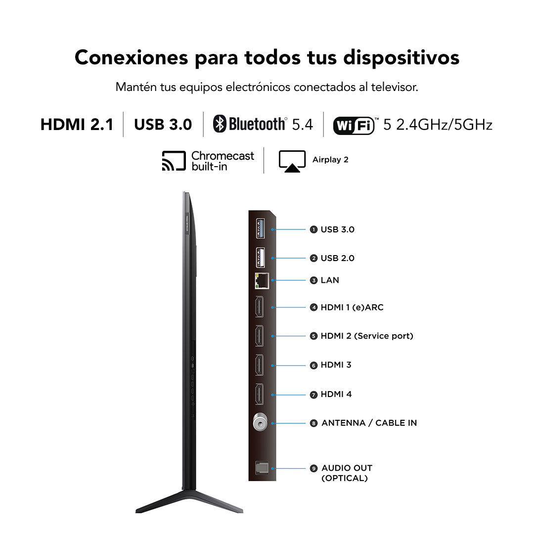 Google Android Smart TV50Inch55Inch65Inch85Inch4KUHD QLED miniLEDtv