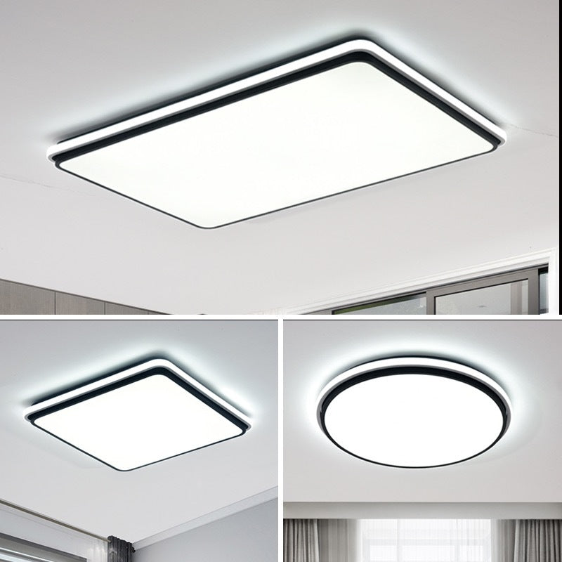 Living Room Main Light Modern Simple Elegant Ultra Bright Rectangular led Ceiling Lamp Study Bedroom Lamp Zhongshan Lighting