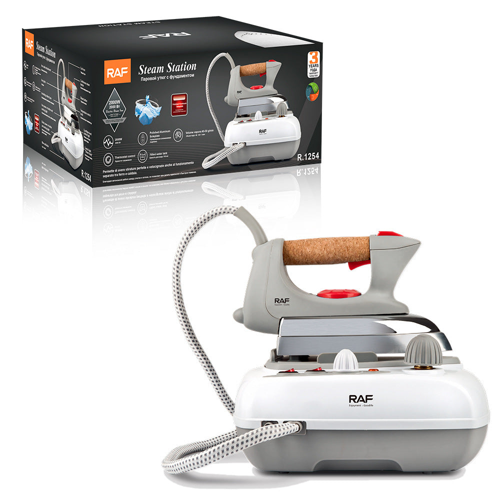 RAF European Standard Household Ultra High Power2000W Household Steam Electric Iron Polished Aluminum Baseplate Ironing Clothes R1254