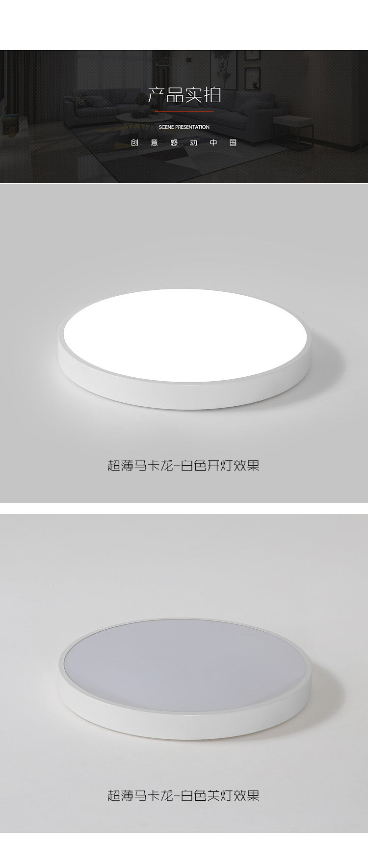 Ultra-Thin Ceiling Lamp led Round Bedroom Lamp scandinavian Living Room Lamp Modern minimalist room hallway light corridor light