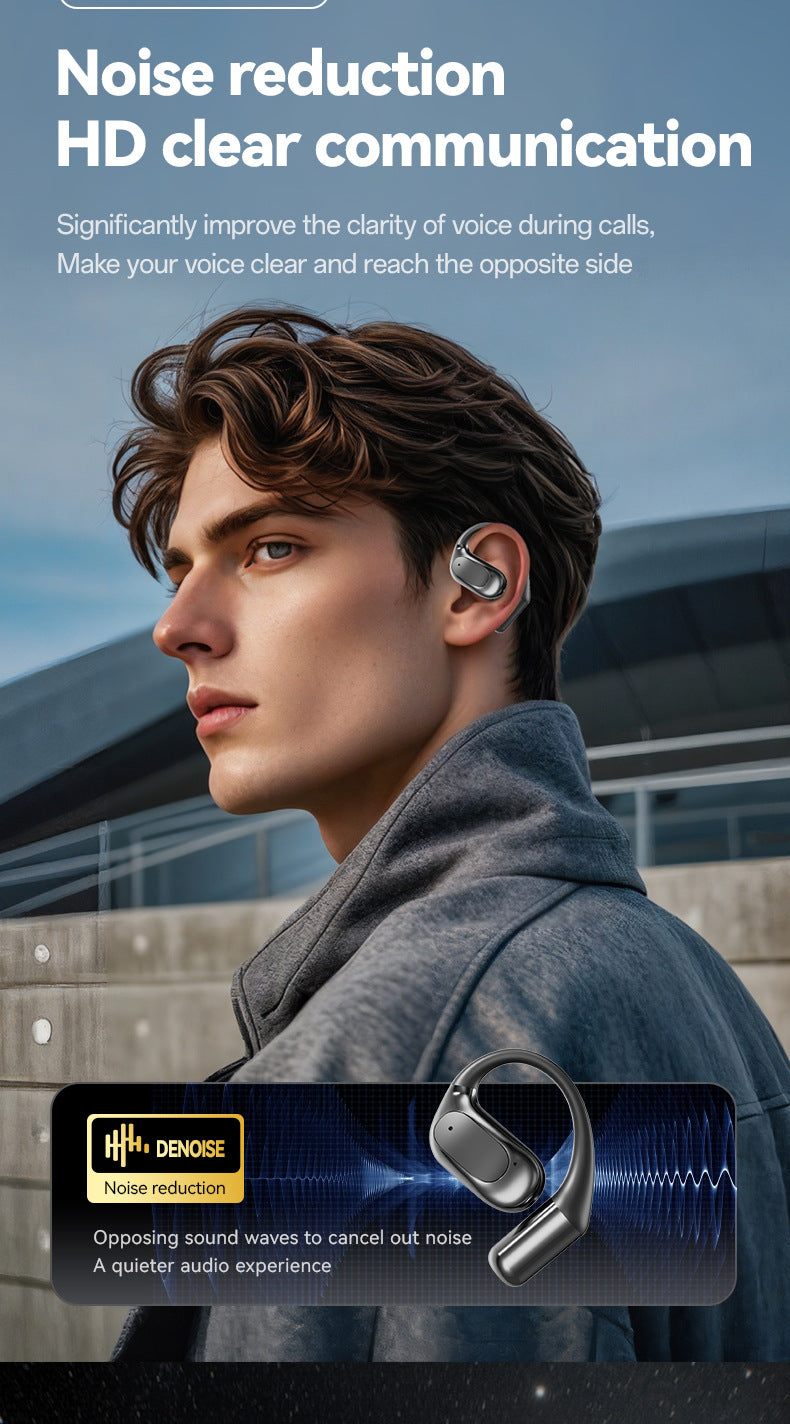 M114Hot-selling Rotatable Ear-hook Bone Conduction High Aesthetic Wireless Bluetooth Earphones Wholesale