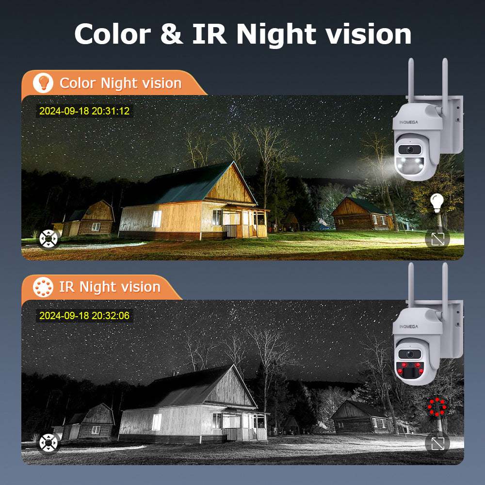 New4G Solar Camera Camera300Wan HD Full Color Night Vision Surveillance Outdoor Camera