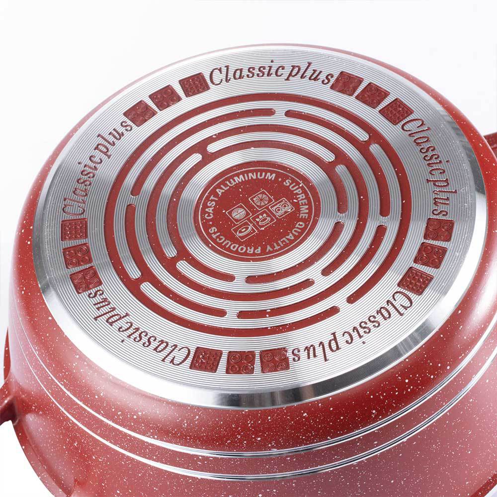 RAF Hot Sale Handle Detachable Non-Stick Pan Ceramic Glaze Universal Stove Cookware11Set