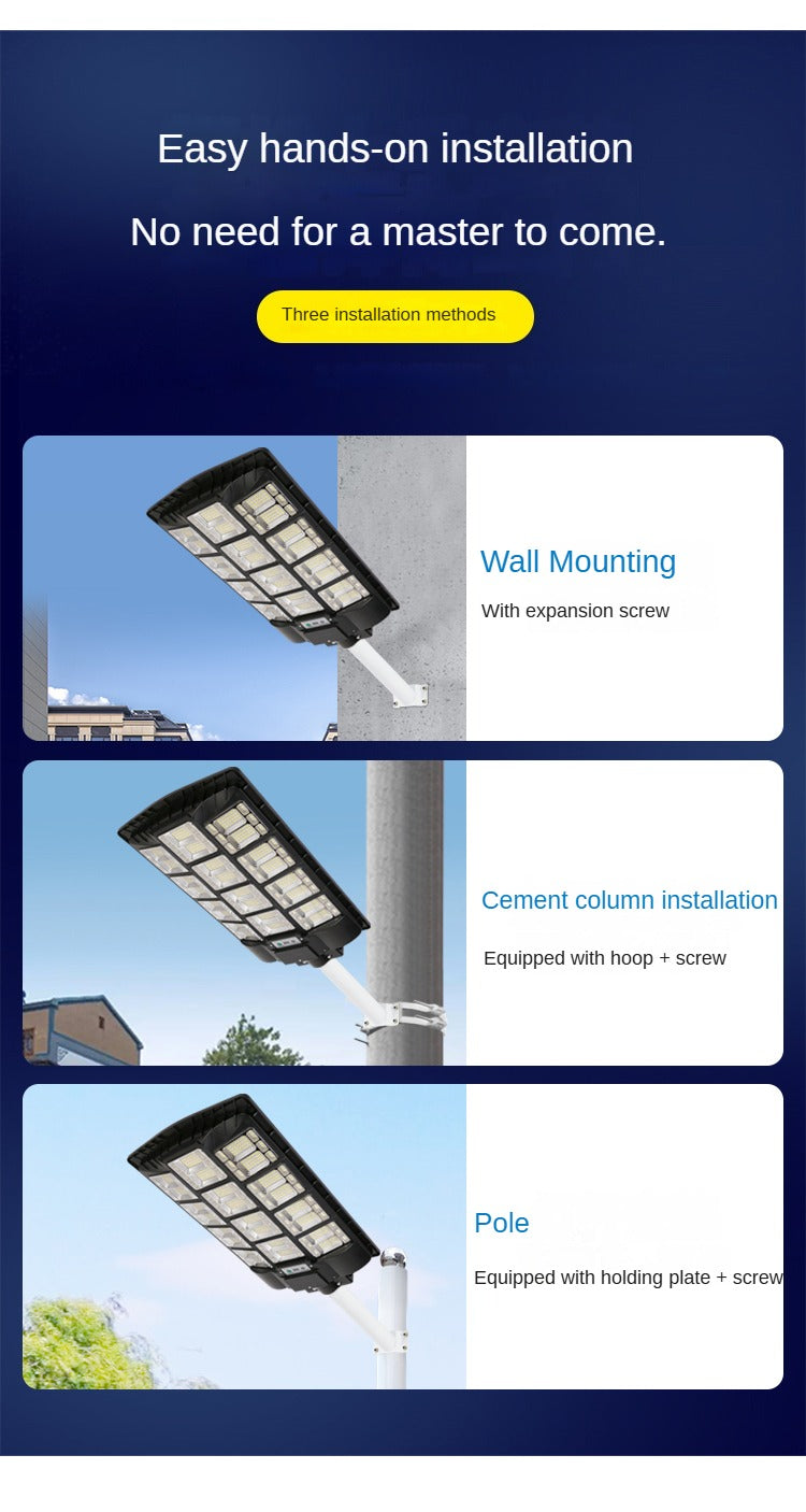 Waterproof Ip65 Outdoor Road Lighting Professional Factory Produces Integrated Solar Street Lights