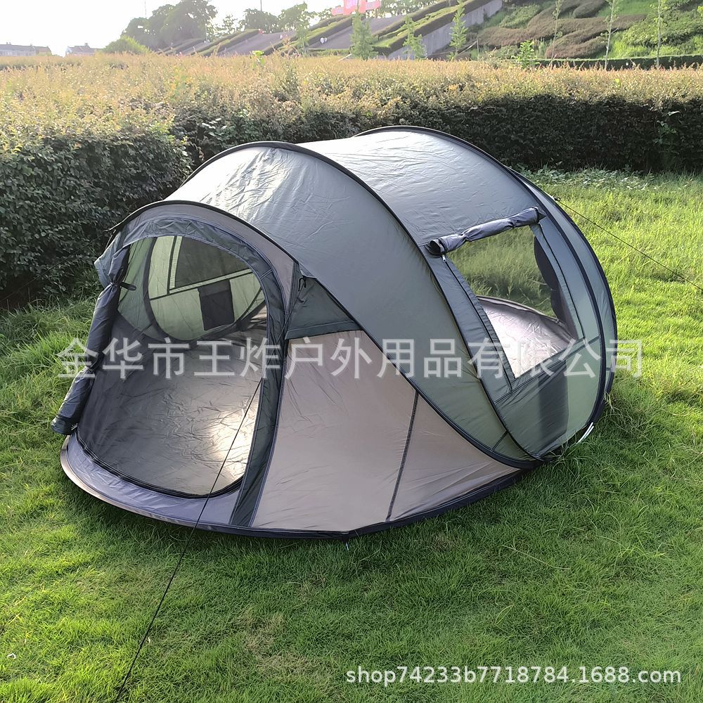 Hot-Selling Hand-Throw Quick-Open Tent Outdoor Tent Camping Windproof Rainproof Sunproof Tent