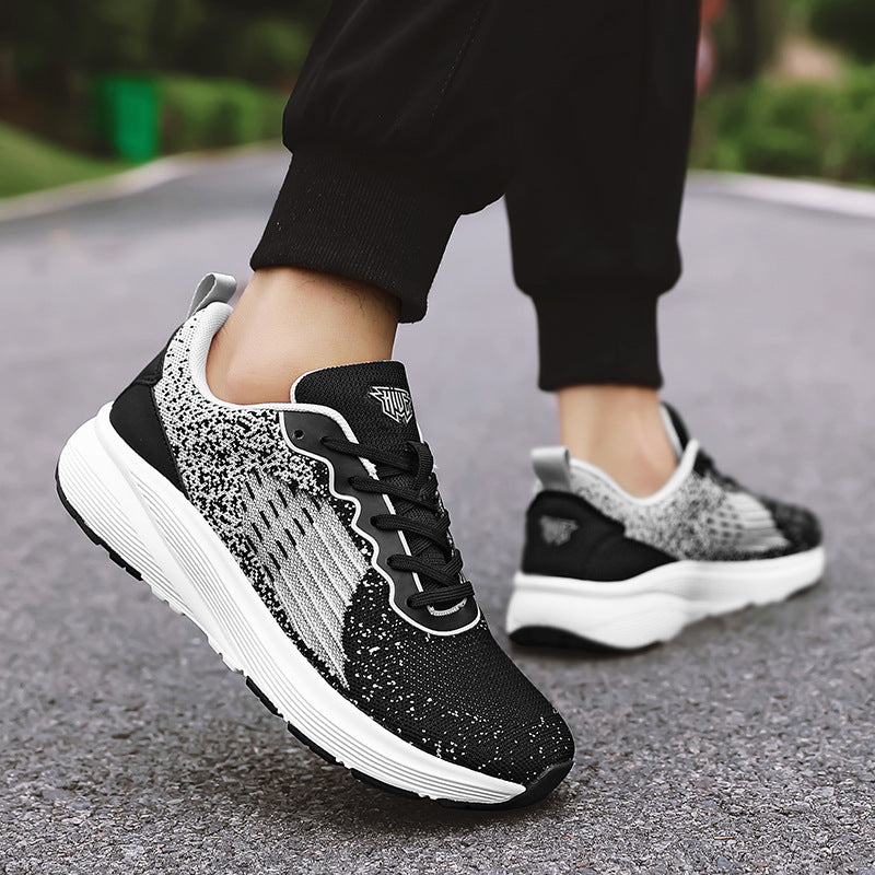 Large Size New Big Toe Mesh Breathable Sports Shoes Wide Sole Men's Shoes Unisex Fashion Casual Running Shoes