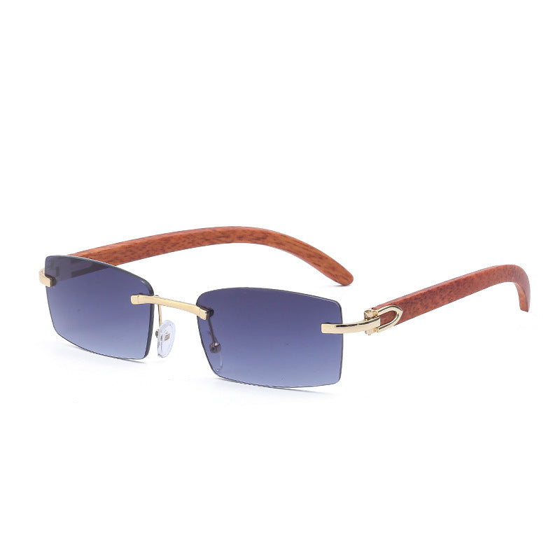 New Fashion Sunglasses for Men Ultra-Clear Frameless Sunglasses Ocean Lens Diamond Cut Edge Trendy Wholesale7533